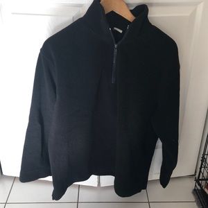 Gap men’s quarter zip fleece pullover